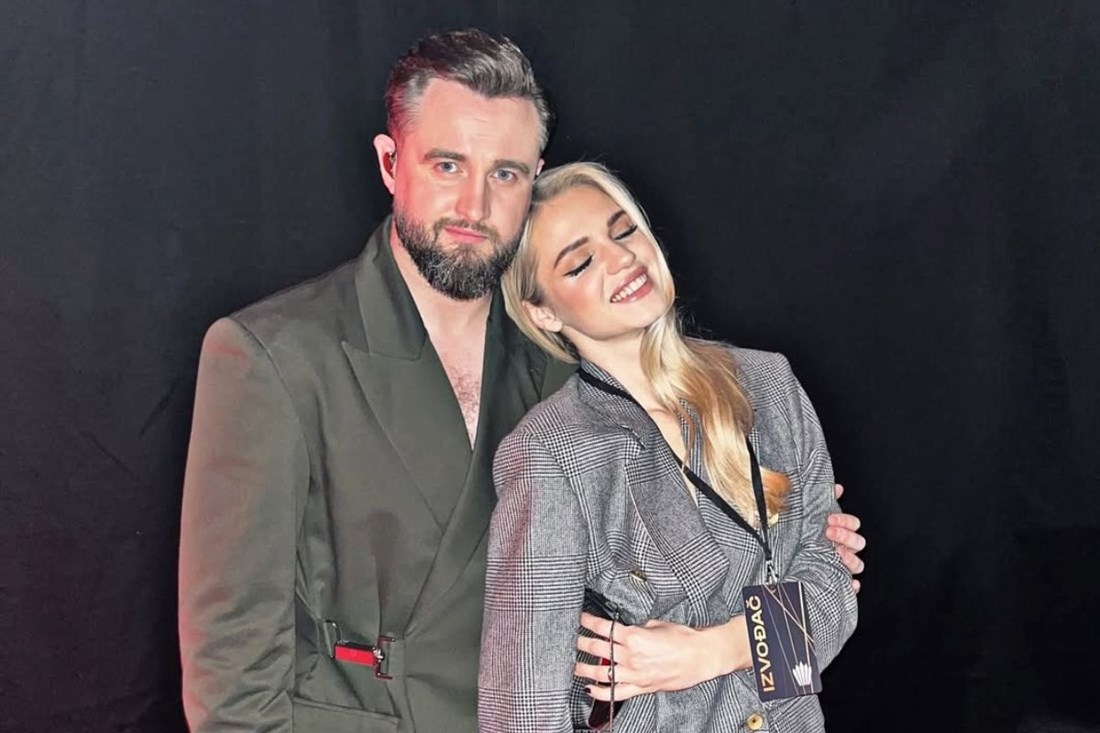 Matija Cvek podijelio rijetke fotografije sa suprugom Miriam