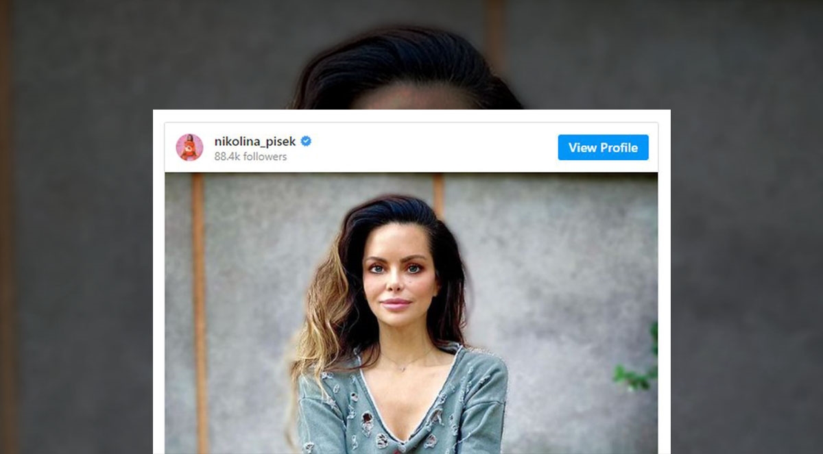 Nikolinu Ristović napali zbog Photoshopa: "Omg, što radiš od sebe?"