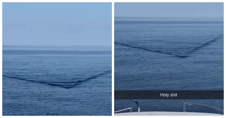 Snimili stravičan trenutak u kojem se morski pas od šest metara približava brodici