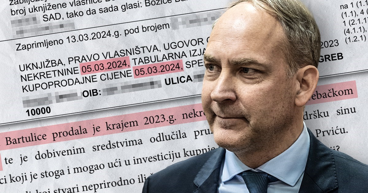 Otkrivamo: Bartulica je lagao o prodaji majčine kuće