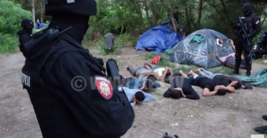 VIDEO Otkriven ilegalni kamp migranata na sjeveru Srbije