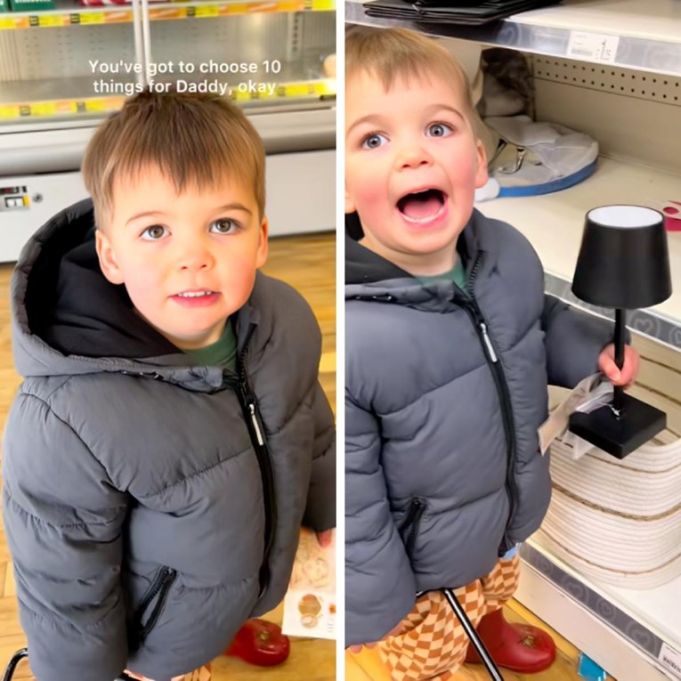 Mama je sinu dala zadatak da kupi 10 stvari tati za rođendan. Video nasmijao ljude