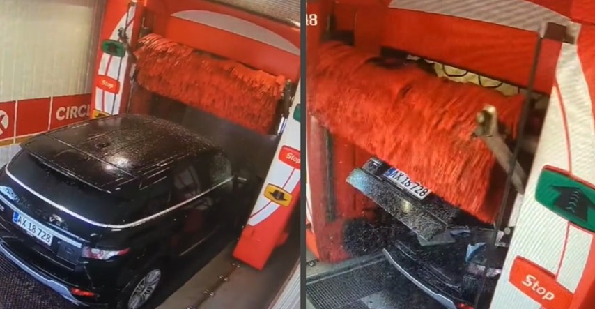 VIDEO Evo što se dogodi kad se otvori prtljažnik u automatskoj autopraonici
