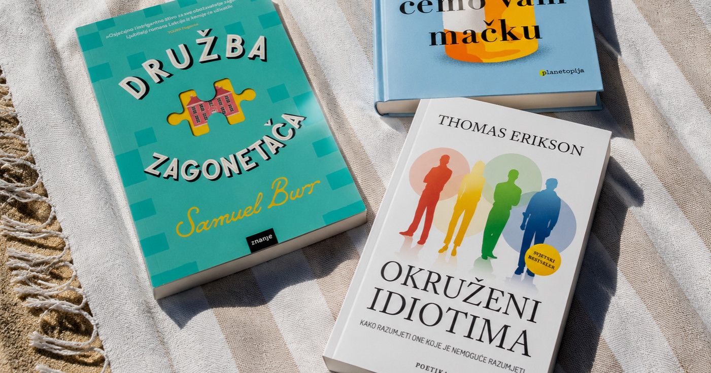 Ako ste "okruženi idiotima", pronašli smo vam savršenu knjigu za plažu