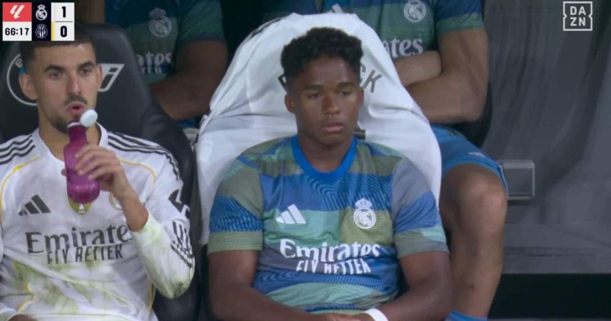 Realovo čudo ove sezone još nije odigralo ni minute. Kamere su ga snimile na klupi