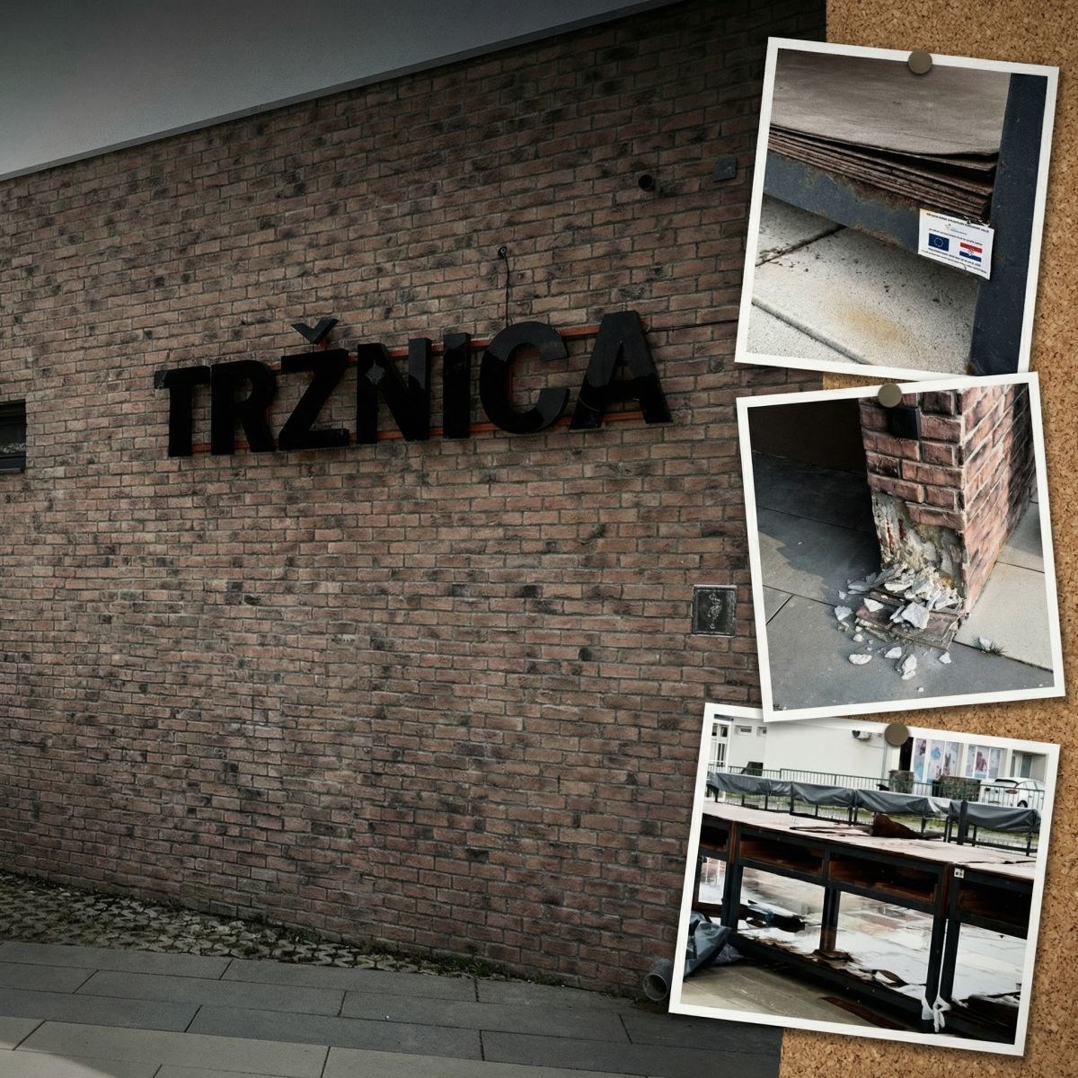 Raspada se nova tržnica u Zlataru. Plaćena je 2.5 milijuna eura