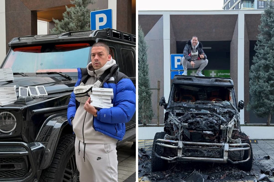 Uhićen 23-godišnjak zbog paljenja Mercedesa Bake Praseta