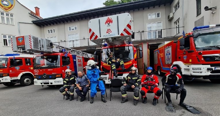 Zagrebački vatrogasci otkrili da je kolega izvan radnog vremena gasio požar lavorom
