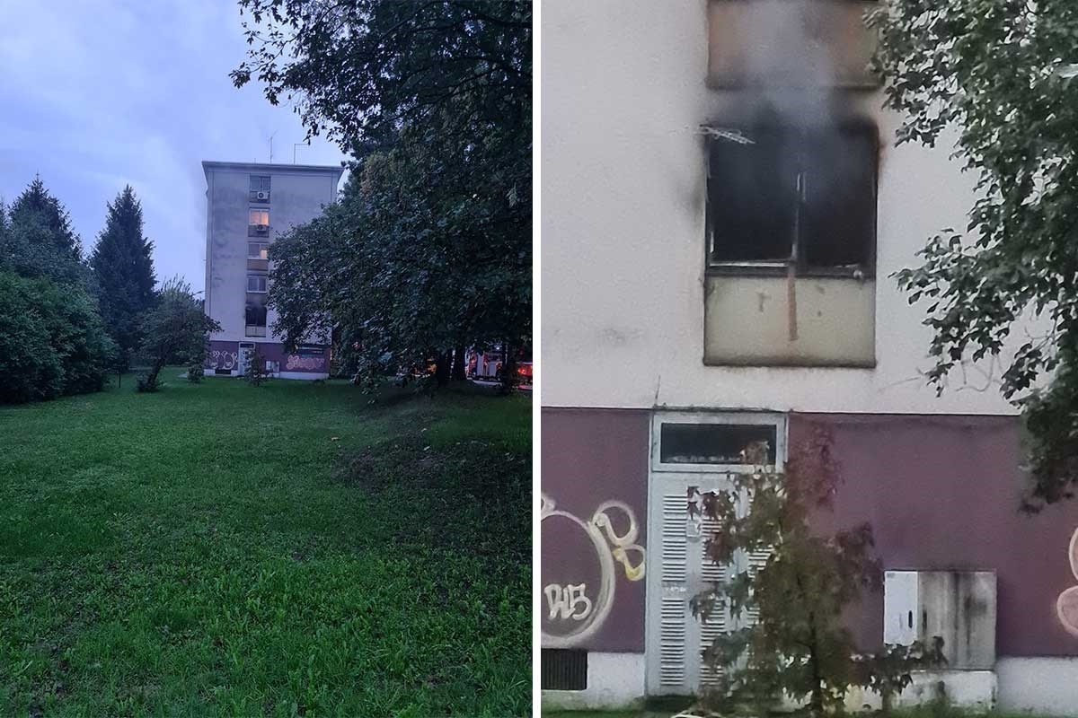 FOTO Eksplozija u stanu u Novom Zagrebu, poginuo muškarac, dvoje se nagutalo dima