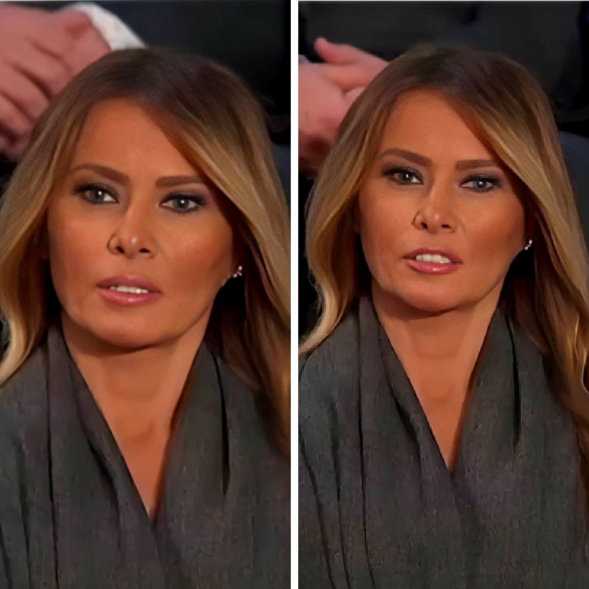 Melania Trump ponovno zbunila potezom: "Opet je učinila ono s usnama"