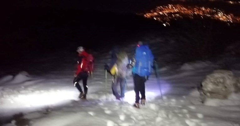 HGSS spasio planinare na snijegom zatrpanom Mosoru: "Nisu ponijeli ono najpotrebnije"