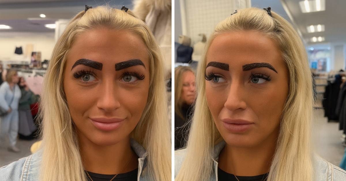 Čudila se zašto svi zure u nju u trgovini, a zatim je shvatila grešku