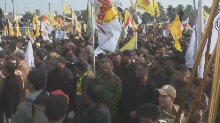 VIDEO Tisuće ljudi na sprovodu ubijenog iranskog generala