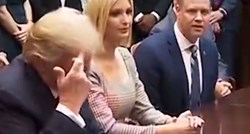 VIDEO Je li Trump astronautkinjama pokazao srednji prst?