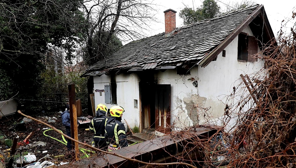 Požar napuštenog objekta u Zagrebu, nađeno tijelo