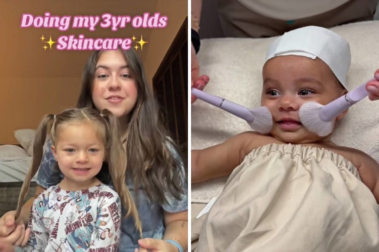 Centri za zaštitu djece objasnili zašto je trend #ToddlerSkincare zabrinjavajuć