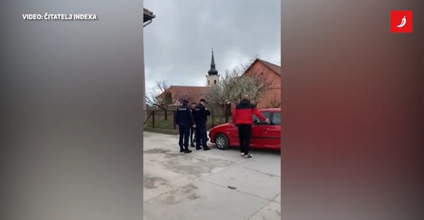 VIDEO U selu kod Vukovara zbog mjera se sukobili mještani i policija, uhićen muškarac
