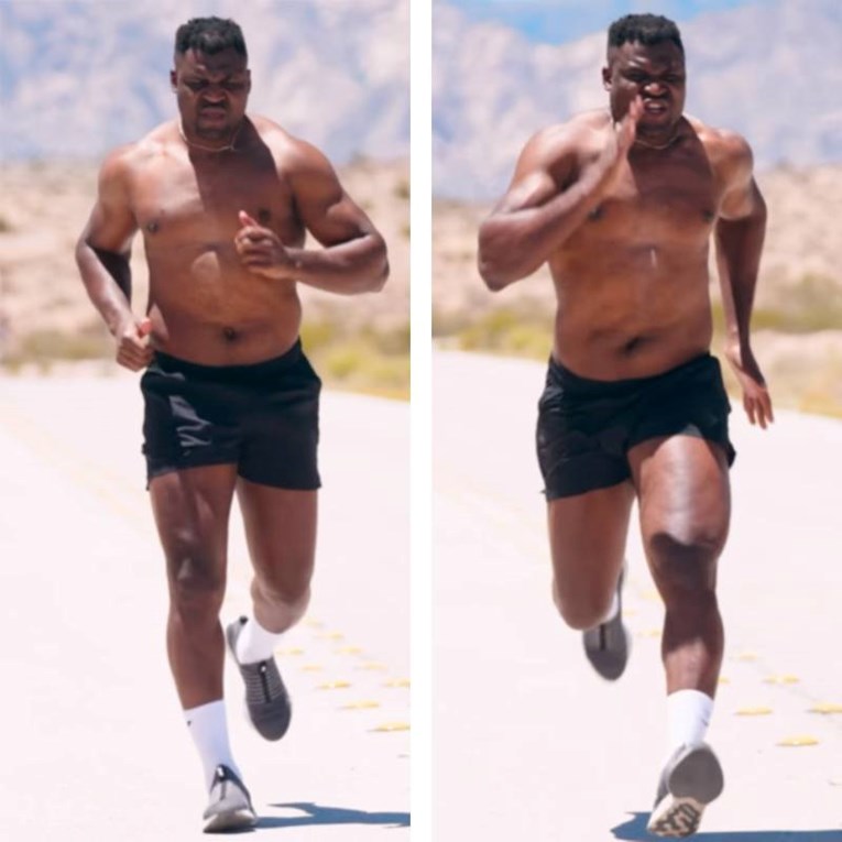 VIDEO Ngannou objavio kako sprinta. Fanovi se čude njegovom izgledu
