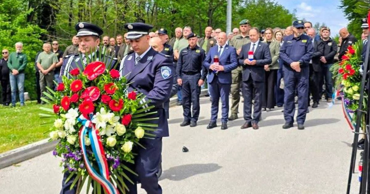 U Rizvanuši kod Gospića odana počast pripadnicima Specijalne policije MUP-a