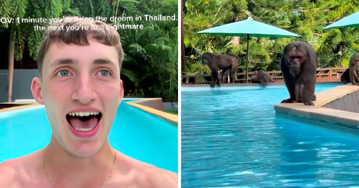 Tiktoker snimao video u bazenu u Tajlandu, ono što se zatim dogodilo šokiralo ljude