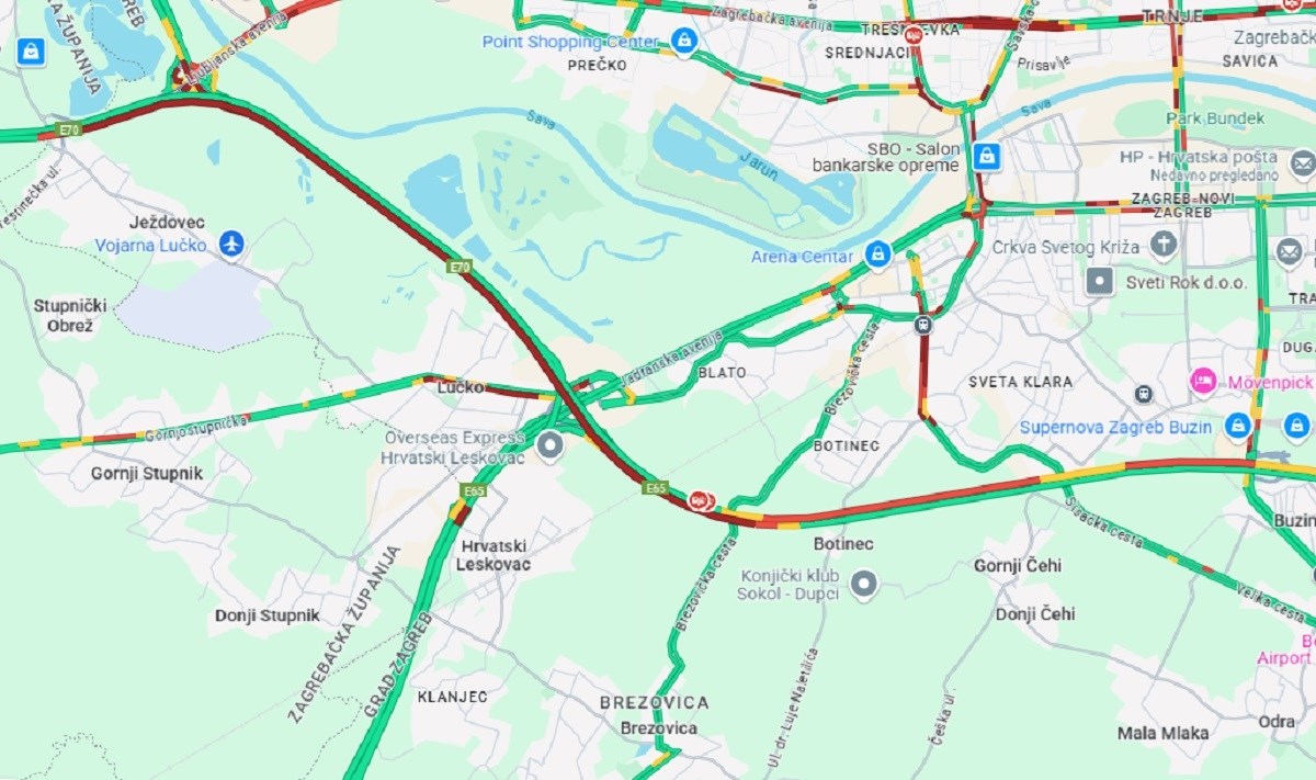 Velika prometna nesreća na zagrebačkoj obilaznici. Stvorila se ogromna kolona