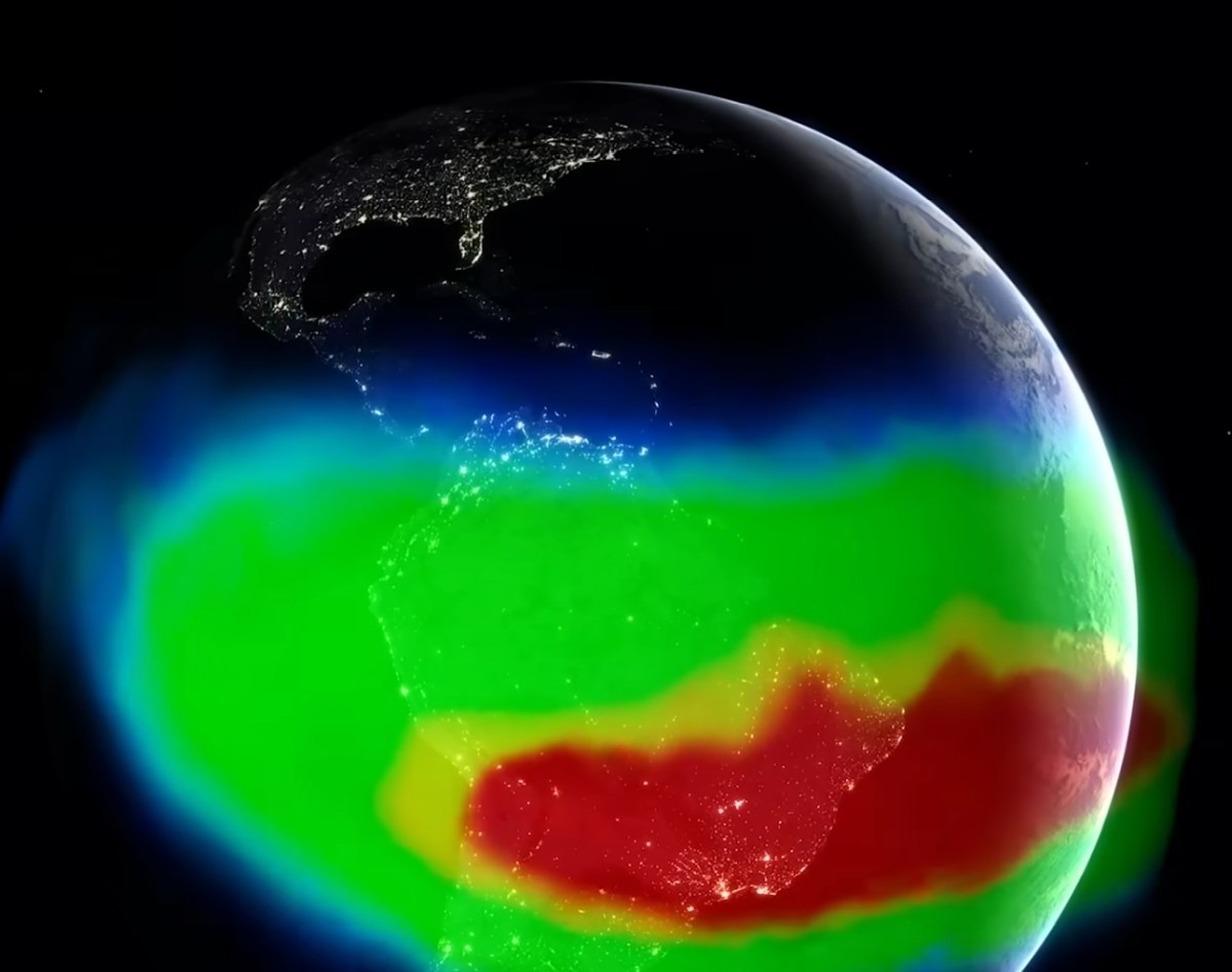 NASA promatra golemu anomaliju koja raste u Zemljinom magnetskom polju
