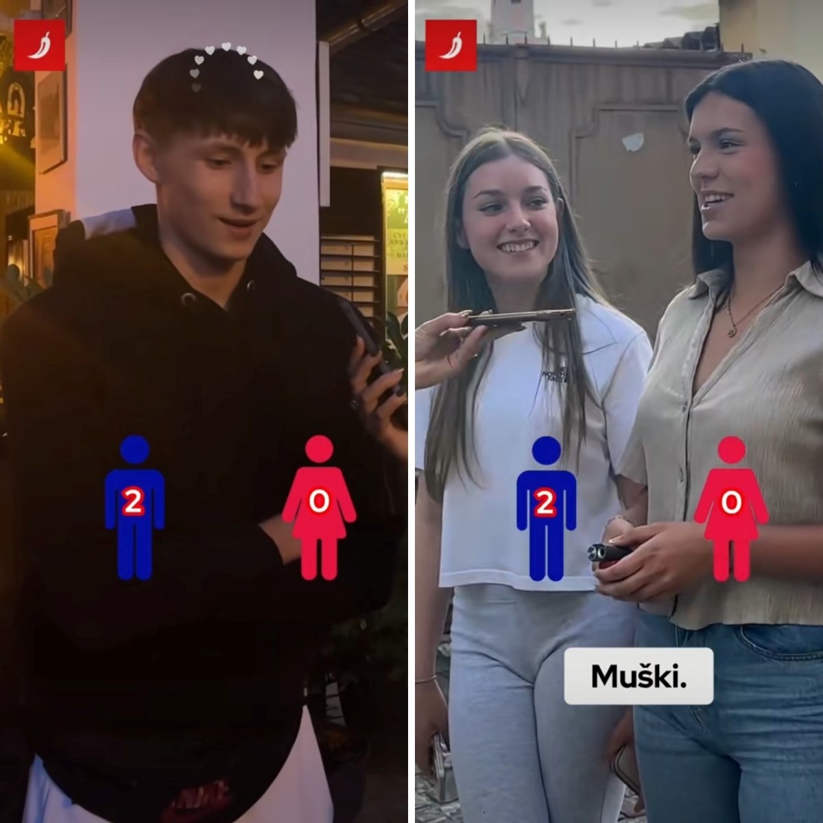 VIDEO Znači, mislite da muškarci varaju više nego žene...