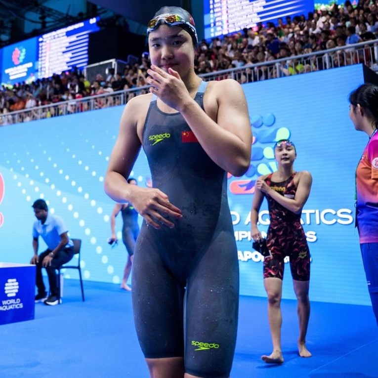 Djevojčica (12) iz Kine debitirala na Svjetskom plivačkom prvenstvu za seniorke