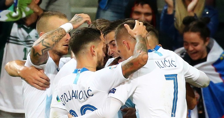 Slovenija se pobjedom iz sumnjivog penala izjednačila s Hrvatskom