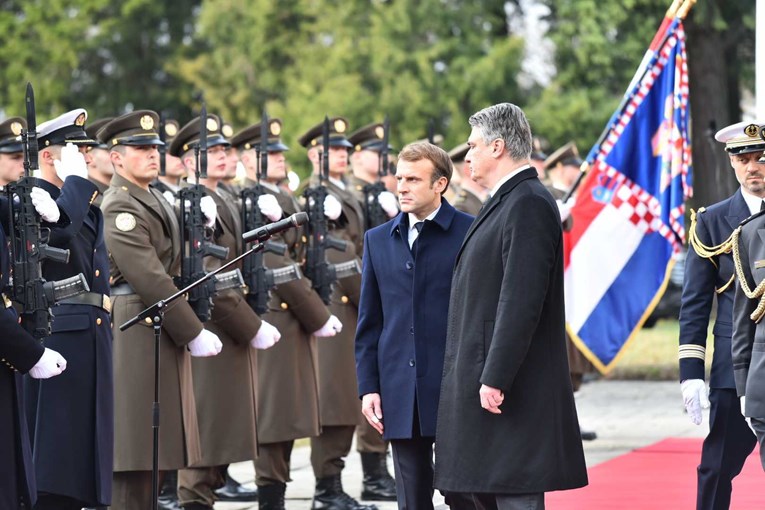 FOTO Pogledajte veliku galeriju - Macron u Zagrebu