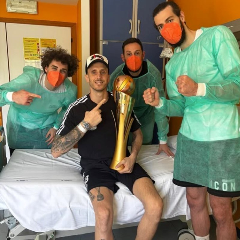 Talijanski košarkaš se bori s leukemijom. Klub mu dao ugovor, čekat će ga da se vrati