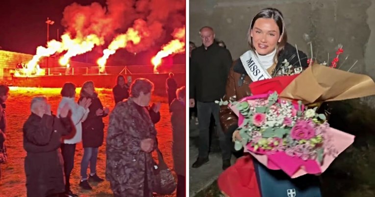 Mještani, obitelj i prijatelji napravili doček Lauri Gnjatović u rodnom Paljuvu