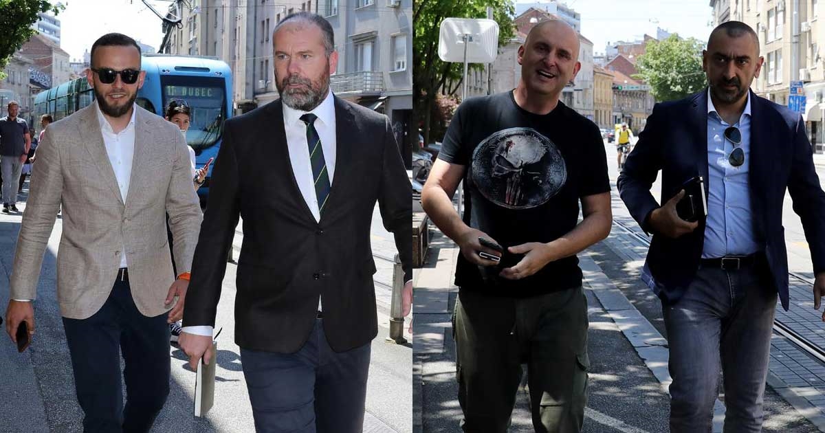 VIDEO Tolušić i Aladrović ispitani u USKOK-u, novinarima nisu htjeli reći niti riječ