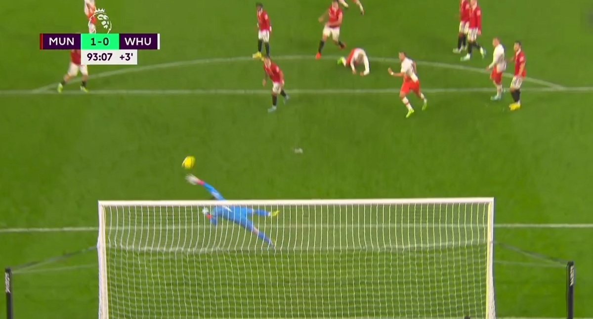 Pogledajte kako je De Gea spasio Unitedu dva boda obranom u 94. minuti