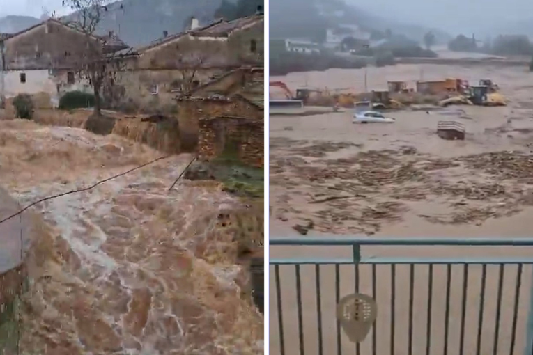 VIDEO Bujice nosile automobile u Španjolskoj. Jedna osoba poginula, dvoje nestalih