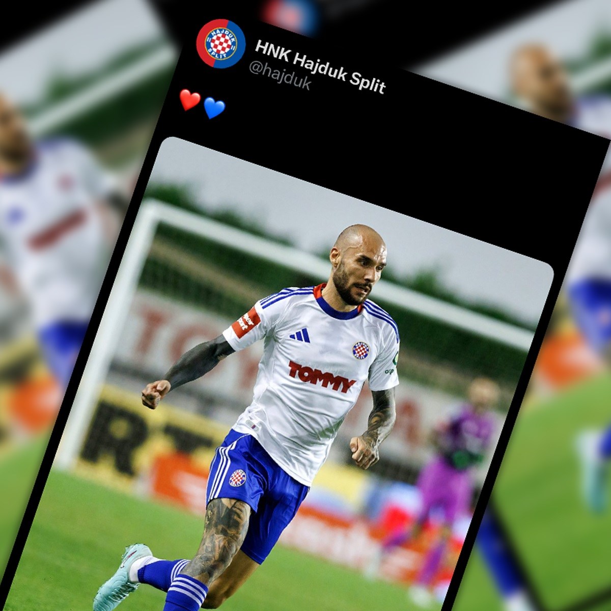 Pogledajte kako je Hajduk dao podršku Kaliku nakon napada