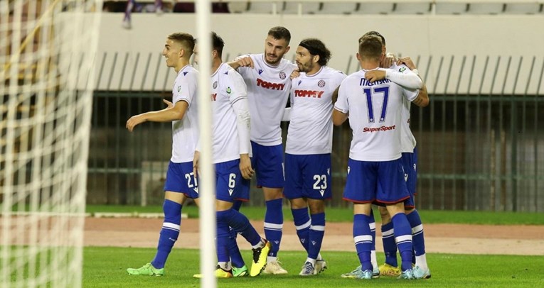 HAJDUK - VARAŽDIN 2:1 Awaziem u 99. minuti spasio očajni Hajduk i donio mu pobjedu