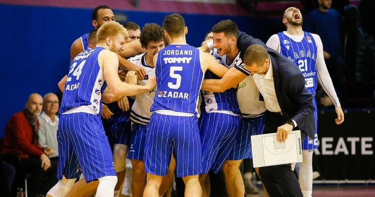 Košarkaši Zadra slavili u Beogradu košem tri sekunde prije kraja