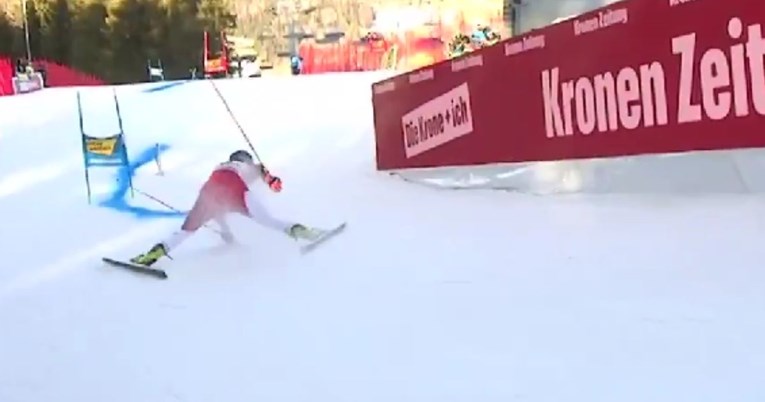 Je li ovo najkraća skijaška vožnja ikada? Pogledajte pad Austrijanke