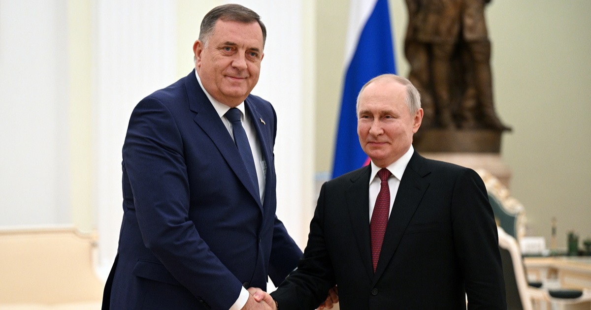 Dodik: EU ima sreće što Rusiju vodi Putin