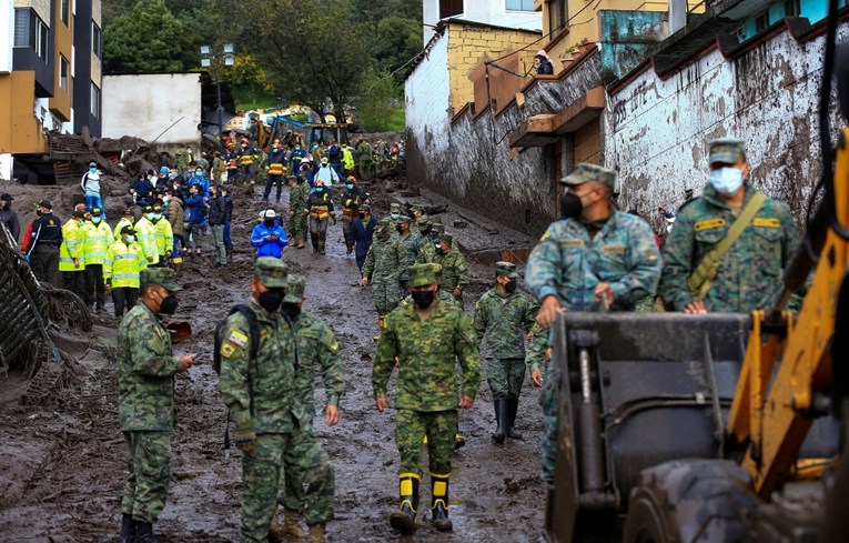 Veliki odron u glavnom gradu Ekvadora: Poginule najmanje 24 osobe, 12 nestalo