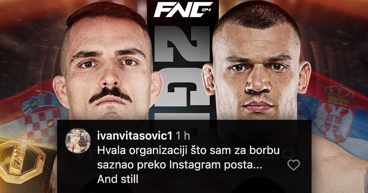 Prvak FNC-a: Hvala organizaciji što sam za borbu saznao preko Instagram objave