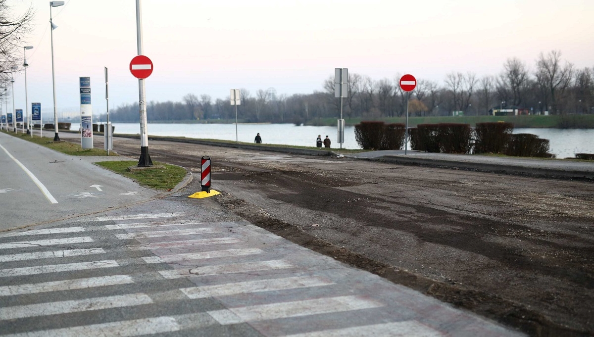 FOTO Raskopana cesta na Jarunu