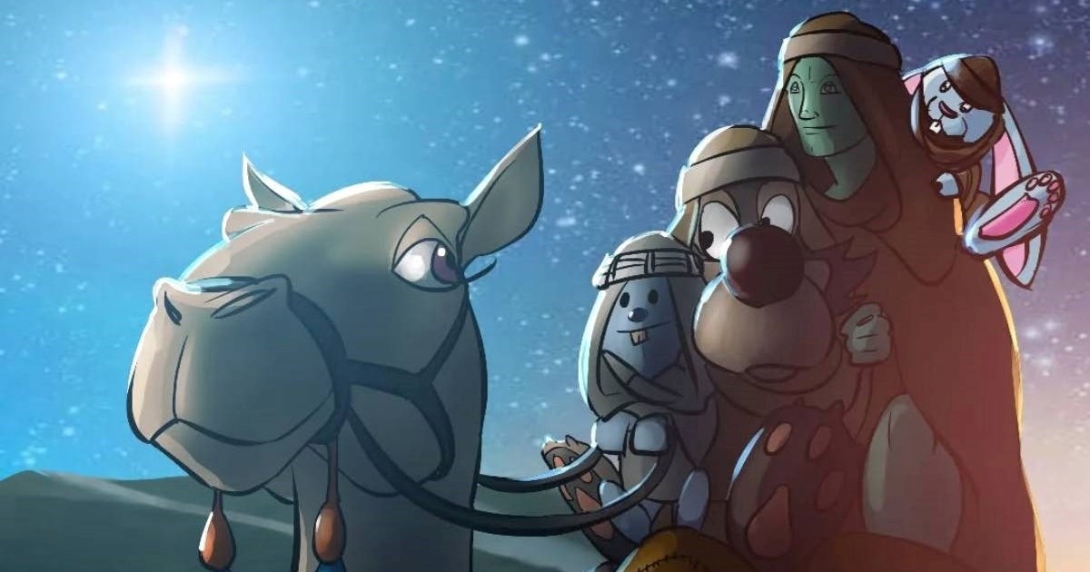 Božićna čestitka oduševila regiju: Zagi, Vučko, Pobjednik i mali zec zajedno na devi