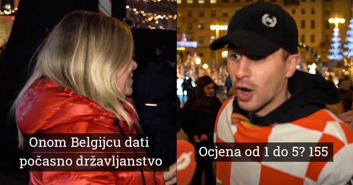 VIDEO Hrvatska navijačica: Onom Belgijcu treba dati počasno državljanstvo