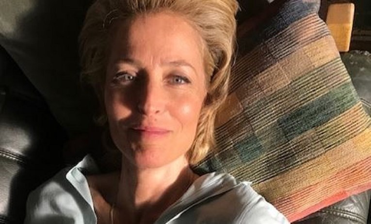 Gillian Anderson izbezumila fanove selfiejem: "Postkoitalni sjaj"