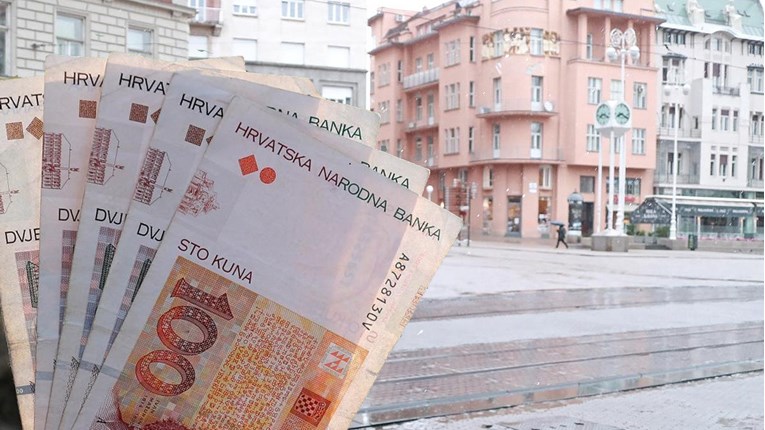 Prosječna zagrebačka neto plaća za veljaču 7911 kuna
