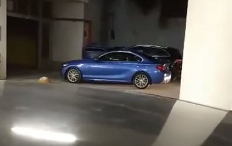 VIDEO Splićani se obračunali s vozačem BMW-a koji im je blokirao ulaz u garažu