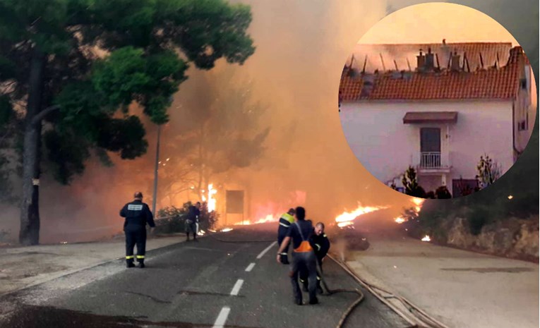 Pakao na Pelješcu: Izgorjele kuće, požar gasi 300 vatrogasaca iz cijele zemlje
