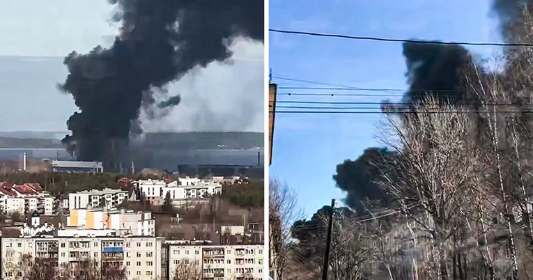 VIDEO Gorjelo jedno od najvećih brodogradilišta u Rusiji. "Zgrada se počela topiti"